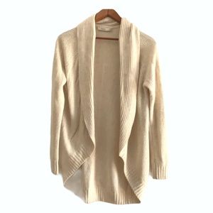Aritzia Talula Cream Knit Cardigan